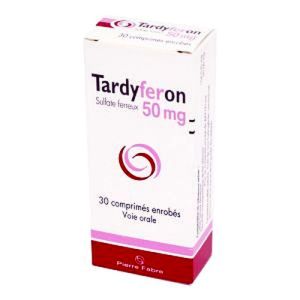 Tardyferon 50mg Tablets, 30ml Box