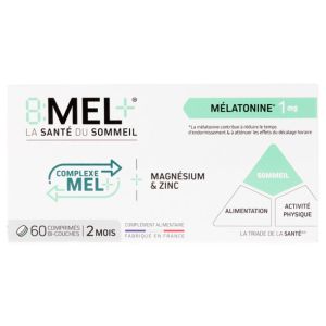 Melatonine 8 Mel 1Mg Cpr60