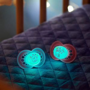 Mam Sucet Original Nuit 18M Silic 2
