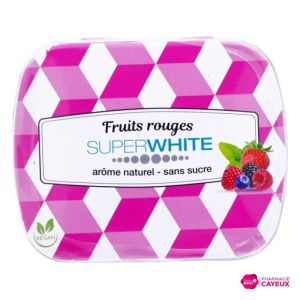 Superwhite Bte 50 Pastilles Fruits Rouges