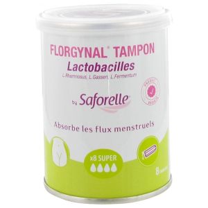 Florgynal Tampon Boite 8 Tampons Super