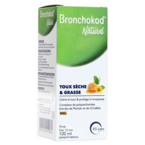 Bronchokod Naturel Miel Enf/Ad 100Ml