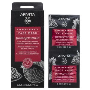 Apivita Express Masque Vis Grenade 2X8Ml