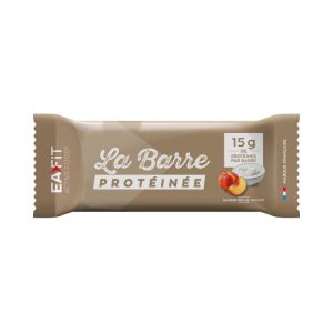Peach and yogurt flavored protein bar 46g
