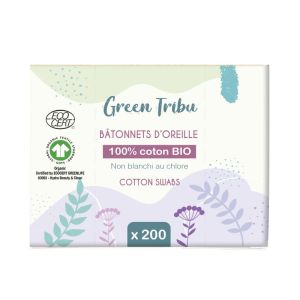 Green Tribu Batonnets Oreille Bio 200