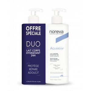 Aquareva - 24-hour moisturizing body lotion - DUO