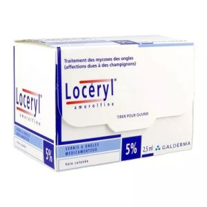 Loceryl 5 Vern Fl Spat2.5ml 1