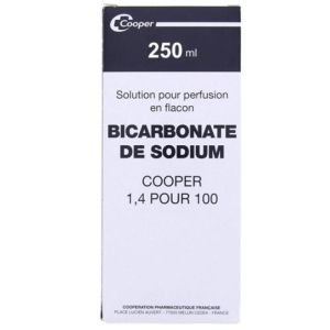 Sod Bicarb 1.40% Inj Fl 250 Mll Glass/250