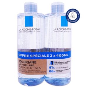 Toleriane Eau Micel Px React 2X400Ml