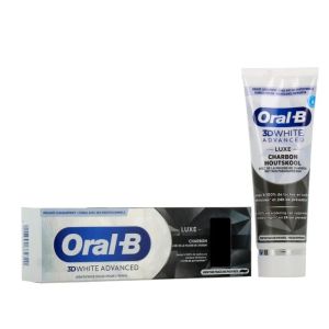 Oral B 3D White Advance Luxe Charb 75Ml