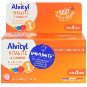 Alvityl Enf Fraise 30cps