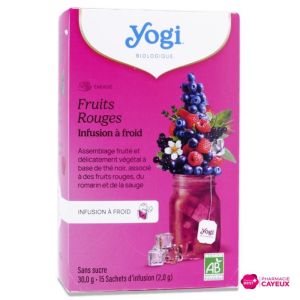 Yogi Tea Infusions Froid Fruits Rge 30,6G