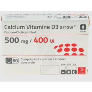 Calcium D3 Arw 500/400 Cpr T60