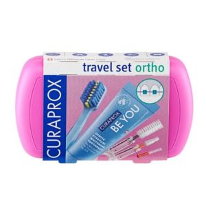 Curaprox Travel Set Ortho Rose