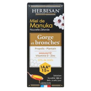 Herbesan Sir Gorge/Bronche Miel 100Ml