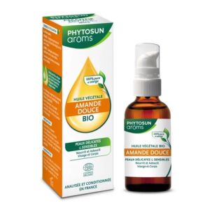 Phytosun Organic Sweet Almond Oil 50ml Bottle