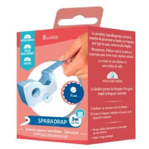 Soineo Sparadrap 5Mx2.5Cm Microporeux