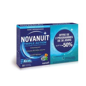 Novanuit Triple Action Lot -50 Sur Eme