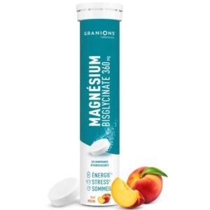 Granions Magnes Bisglyc 360Mg Peche Cpr20