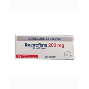 Ibuprofene Eg 200Mg Cpr Bt20