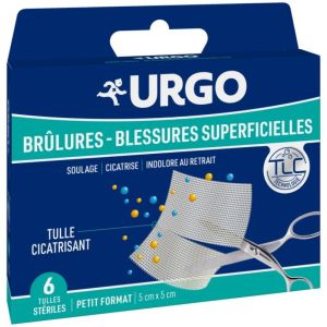 Urgo Pans Brulur Tulle Pt Format X6