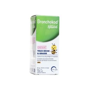 Bronchokod Naturel Miel Enf 100Ml