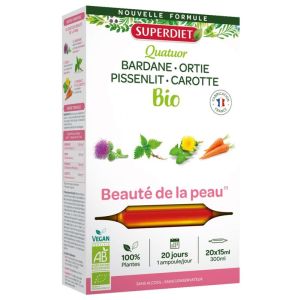 Organic Skin Beauty Quartet - 20 vials