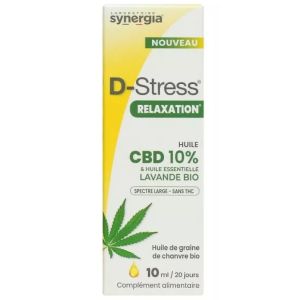 Dstress Relax Huil Cbd F10Ml1