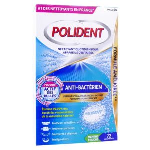 Polident Nettoyant Antibacterien Cpr72