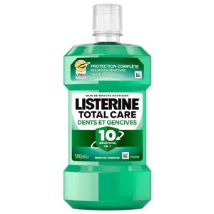 Listerine Total Care Dents Gencive 500Ml
