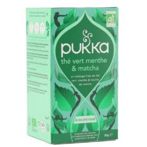Pukka Longevite The Vert Menthe Matcha