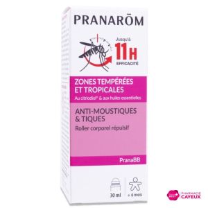 Pranarom Pranabb Roller Anti-Moustiq 30Ml