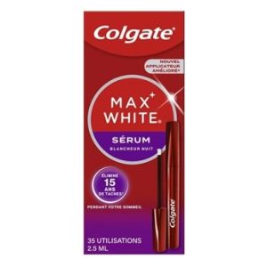 Colgate Max White Ser Blanch Nuit 2,5Ml