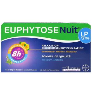 Euphytose Nuit Lp 1,9mg 15cpr
