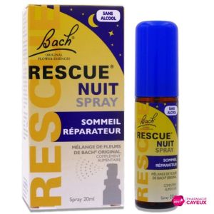 Rescue Nuit Spray Sommeil Reparateur 20Ml