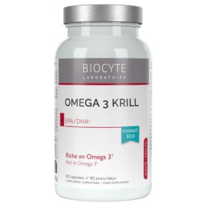 Biocyte Omega 3 Krill 500 Mg 90 Capsules