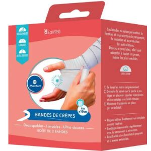 Soineo Bande De Crepe Sous Bt 4Mx10Cm Bt2