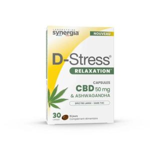 Dstress Relax Cbd50Mg Caps30