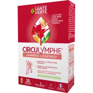 Circulymphe - Blood Circulation and Lymphatic System - 30 tablets