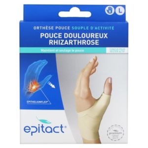 Flexible Thumb Orthosis for Painful Thumb, Rhizarthrosis, Right Hand
