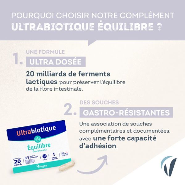 Ultrabiotic balance 30 capsules