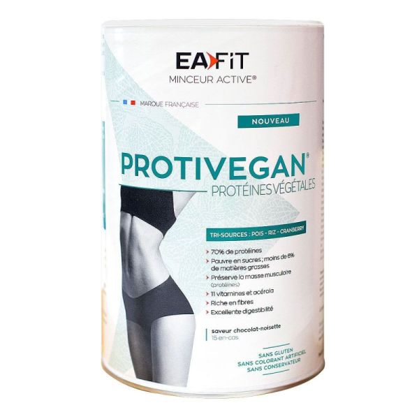 Protivegan chocolate-hazelnut vegetable protein 450g