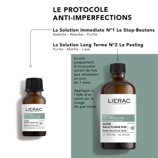 Lierac Peeling Anti-Boutons Fl 100Ml