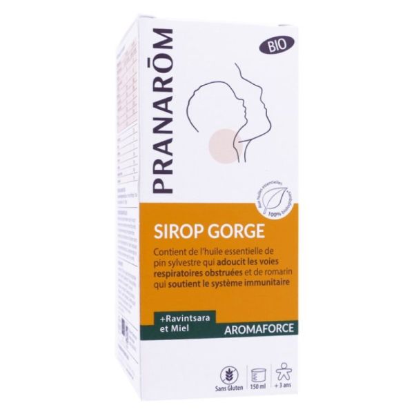 Pranarom Sirop Voie Respir Mie/Ravin150Ml