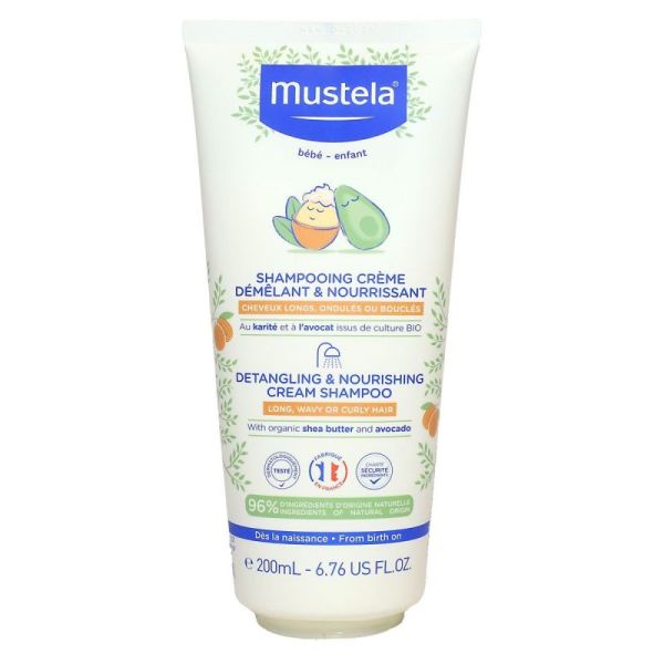 Mustela Bb Shp Nourrissant/Demelant 200Ml