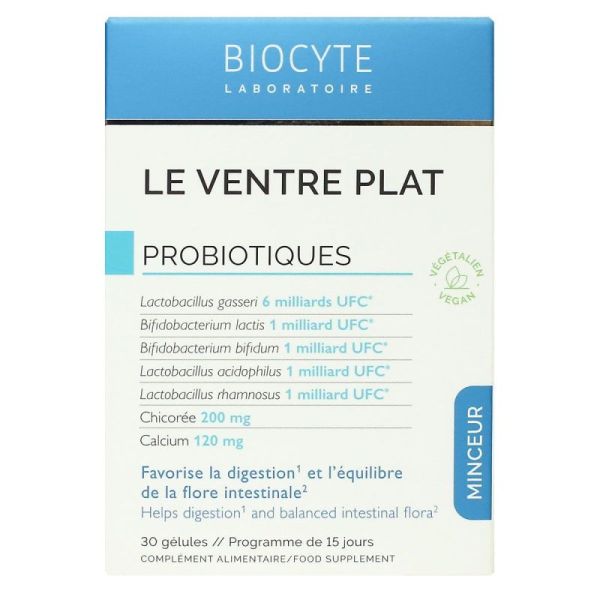 Biocyte Le Ventre Plat 30 Gelules