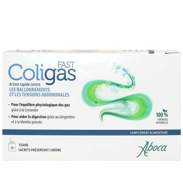 Aboca Coligas Fast Tisane 20 Sachets