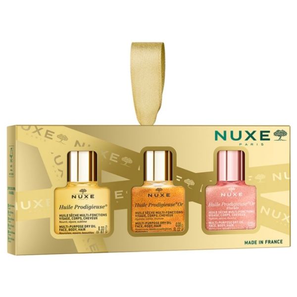 Nuxe Coffret Noel Mini Huile Prod 2025