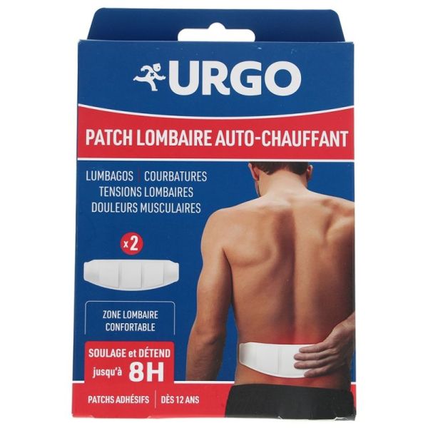 Urgo Patch Chauffant Lombaire X2