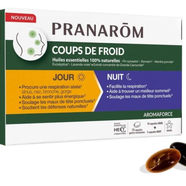 Aromaforce Coup Froid J/N Caps15